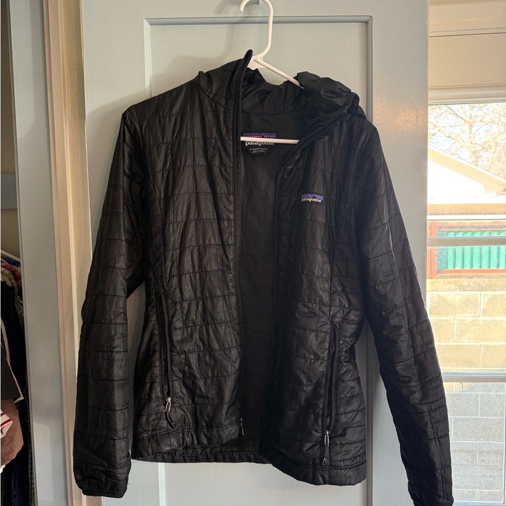Patagonia Quilted Black Jacket